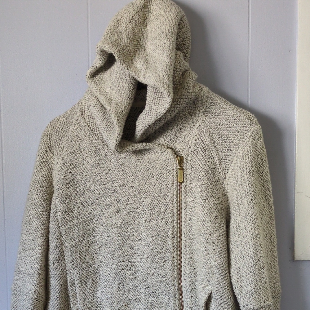 Lucky Brand Cream Long Sleeve Hoodie